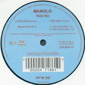 Manolo - Ride Me
