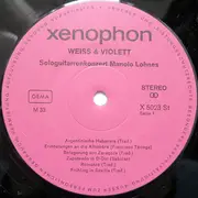LP - Manolo Lohnes - Weiss & Violett