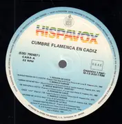 LP - Manolo Vargas, Chato De La Isla a. o. - Cumbre Flamenca En Cadiz