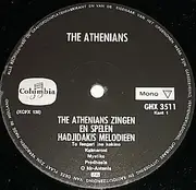LP - Manos Hadjidakis / Les Athéniens - Zingen En Spelen Hadjidakis-Melodieën - Mono