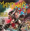 LP - Manowar - Hail To England - Original, white contour around the logo