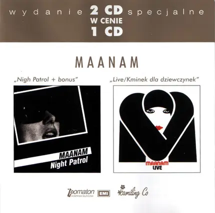 Maanam - Night Patrol / Live / Kminek dla dziewczynek