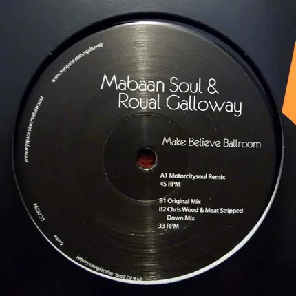Mabaan Soul & Roual Galloway - Make Believe Ballroom
