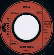 7inch Vinyl Single - Mabel - Boom-Boom / I'm Only Here To Rock'n' Roll