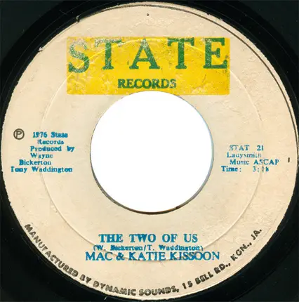 Mac And Katie Kissoon - Dream Of Me / The Two Of Us
