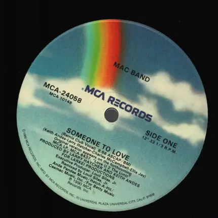 Mac Band - Someone To Love