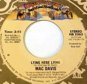 Mac Davis - Lying Here Lying