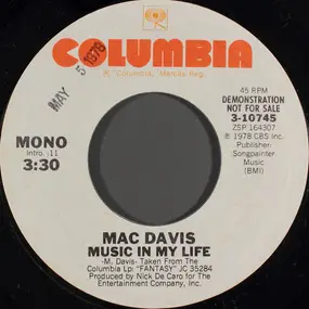 Mac Davis - Music In My Life