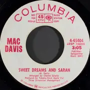 7inch Vinyl Single - Mac Davis - Sweet Dreams And Sarah / Poem For My Little Lady