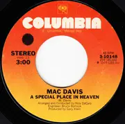 7inch Vinyl Single - Mac Davis - Burnin' Thing / A Special Place In Heaven