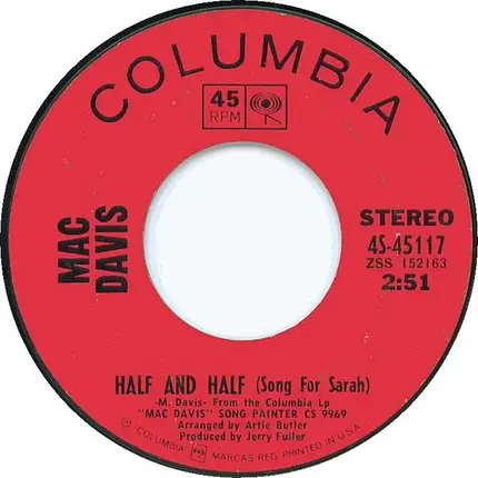 Mac Davis - Whoever Finds This, I Love You