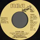 7inch Vinyl Single - Mac McAnally - It's My Job