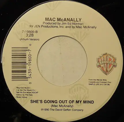 Mac McAnally - Down The Road