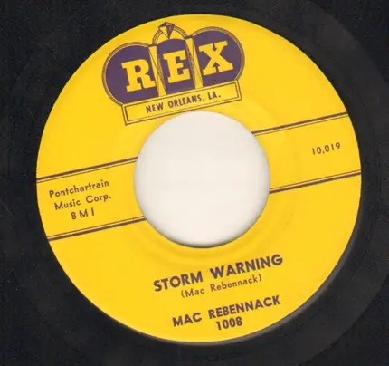 Mac Rebennack - Storm Warning / Foolish Little Girl