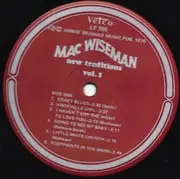 LP - Mac Wiseman With Shenandoah Cut Ups - New Traditions Vol. 1