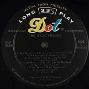 LP - Mac Wiseman - This Is Mac Wiseman