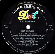 LP - Mac Wiseman - Fire Ball Mail And Other Favorites - Mono