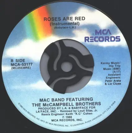 Mac Band Featuring The McCampbell Brothers - Roses Are Red