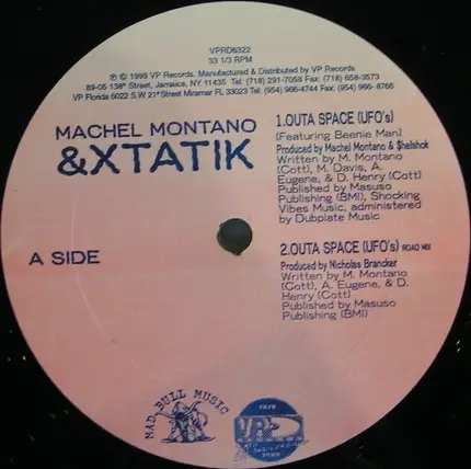 Machel Montano & Xtatik - Outa Space (UFO's) / Showdown (Band Meet Band)  / Lo Riders