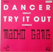 12inch Vinyl Single - Macho Gang - Dancer Medley Try It Out / Combustion