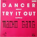 12inch Vinyl Single - Macho Gang - Dancer Medley Try It Out / Combustion