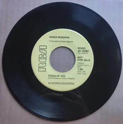 Mack Magaha - Little Liza Jane / Fiddlin' Sid