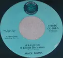 7inch Vinyl Single - Mack Dumis - Abilene ( I Believe She's Mine ) / Y.O.U.