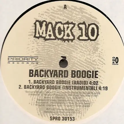 Mack 10 - Backyard Boogie