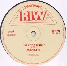 Macka B - Talk Too Much / Salute