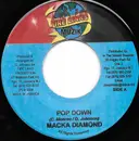 7inch Vinyl Single - Macka Diamond / Ce'cile - Pop Down / In The Club