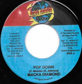 Macka Diamond - Pop Down / In The Club