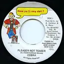 7inch Vinyl Single - Mad Cobra - Pleaser Not Teaser