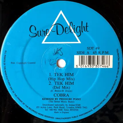 Mad Cobra - Tek Him