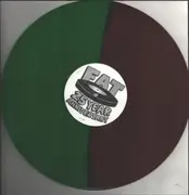 LP - Mad Caddies - Duck And Cover - Half Brown/Half Green vinyl, insert