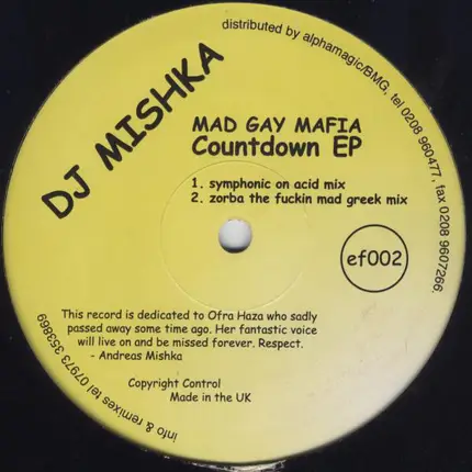 Mad Gay Mafia - Countdown EP