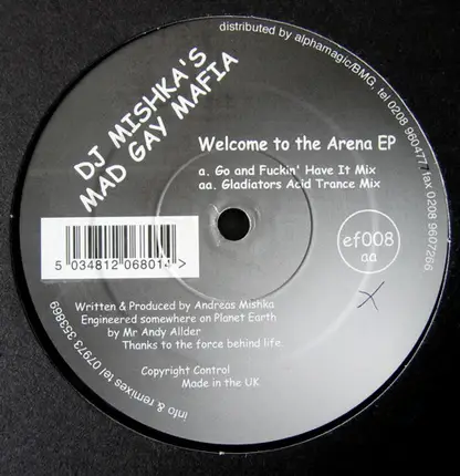Mad Gay Mafia - Welcome To The Arena EP