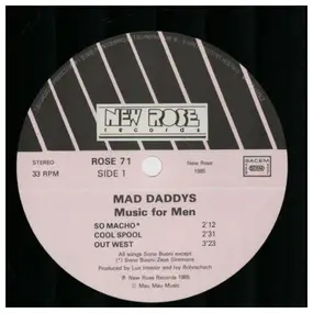 Mad Daddys - Music For Men