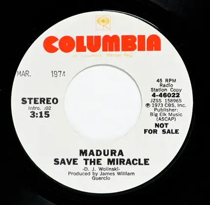 Madura - Save The Miracle