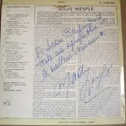 LP - Mady Mesplé , Jean-Pierre Marty , Orchestre National De L'Opéra De Paris - L'Art De La Coloratura (Volume 1 - Airs D'opéras Français)