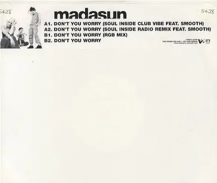 Madasun - Don't You Worry (Remixes)