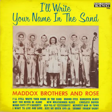 Maddox Brothers And Rose - I'll Write Your Name In The Sand