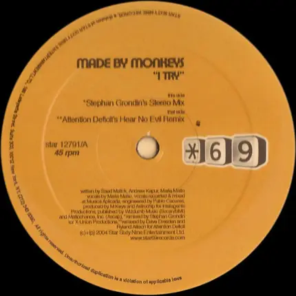 Made By Monkeys - I Try