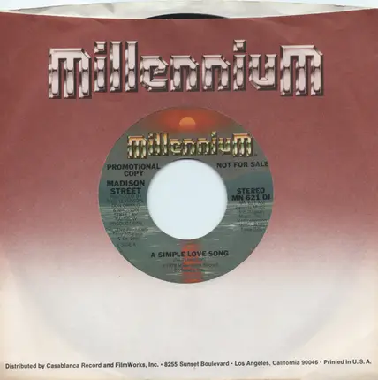 Madison Street - A Simple Love Song