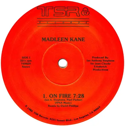 Madleen Kane - On Fire / Just For One Night