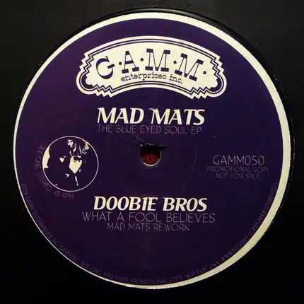 Mad Mats - The Blue Eyed Soul EP