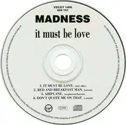 CD Single - Madness - It Must Be Love
