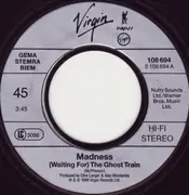 7inch Vinyl Single - Madness - (Waiting For) The Ghost-Train