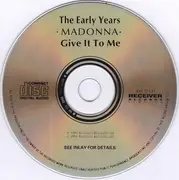 CD - Madonna & Otto Von Wernherr - The Early Years - Give It To Me