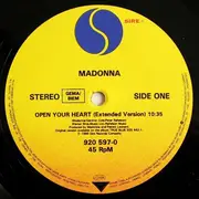 12inch Vinyl Single - Madonna - Open Your Heart