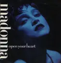 7'' - Madonna - Open Your Heart / White Heat